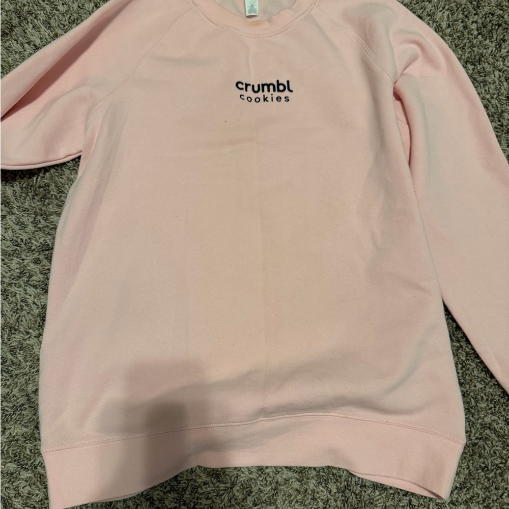 Women's Light Pink Crewneck Sweatshirt
